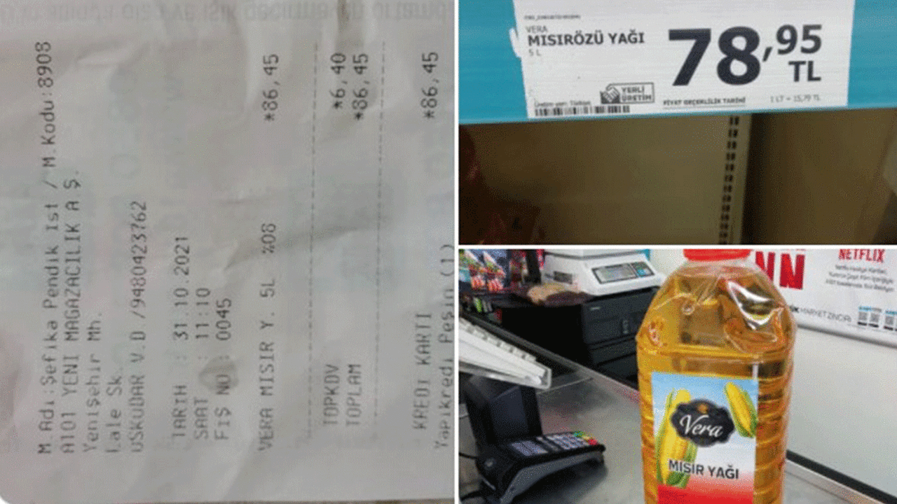 Zincir marketteki fiyat oyunu deşifre oldu. Fişi gören müşteri şok geçirdi