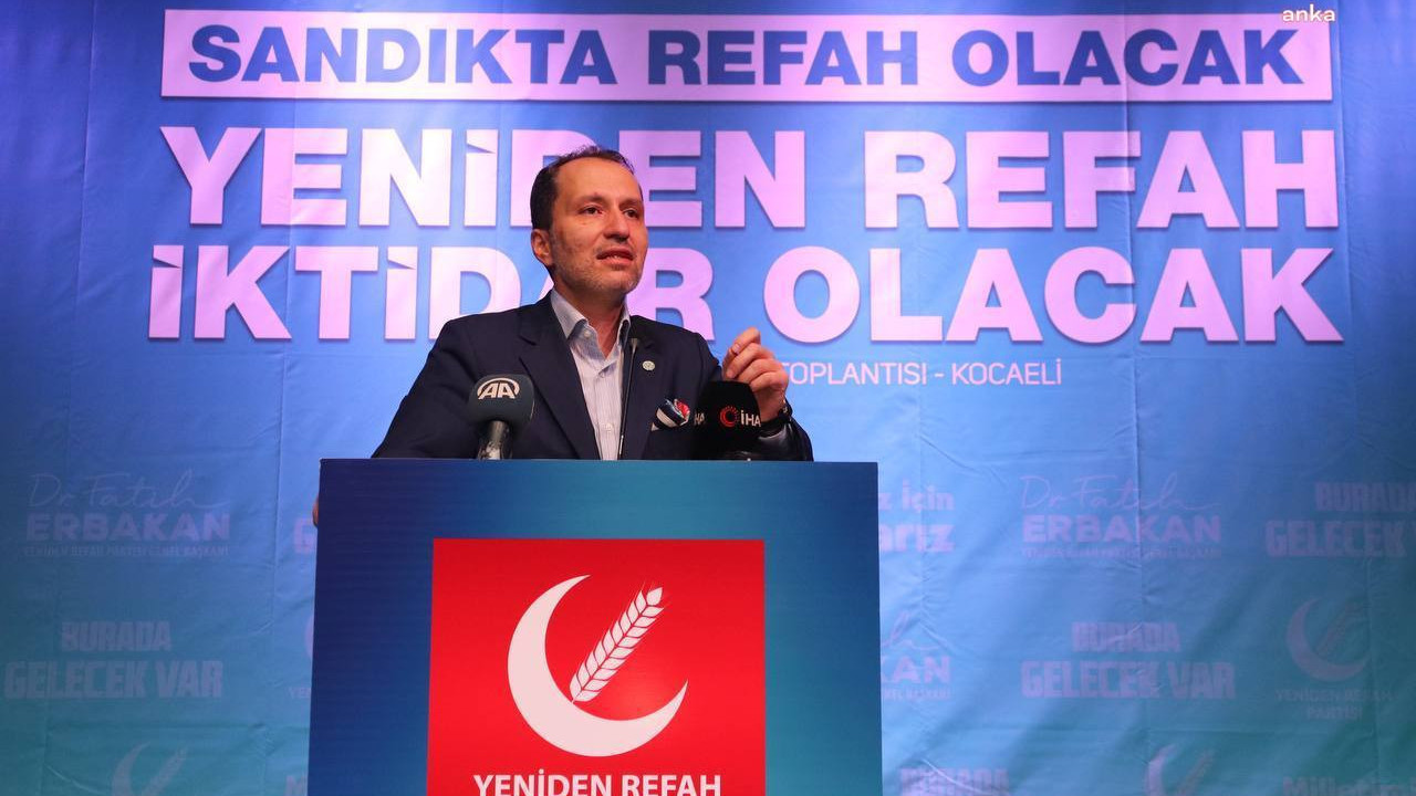 Yeniden Refah Partisi genel başkanı Fatih Erbakan karantinada