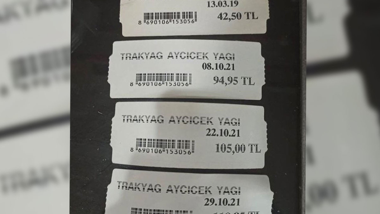 TÜİK makyajlı rakamları açıklayadursun gerçek enflasyon bu işte