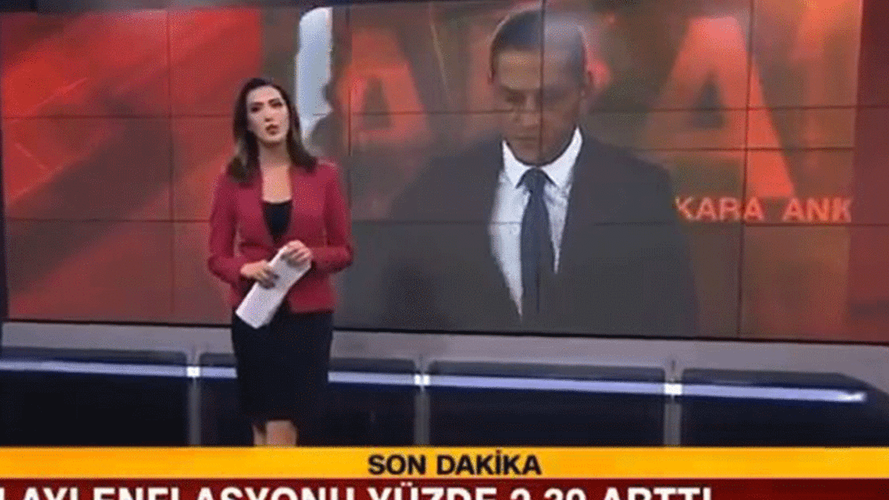 CNN TÜRK spikeri muhabire başka konuda soru sorunca canlı yayında gergin anlar yaşandı