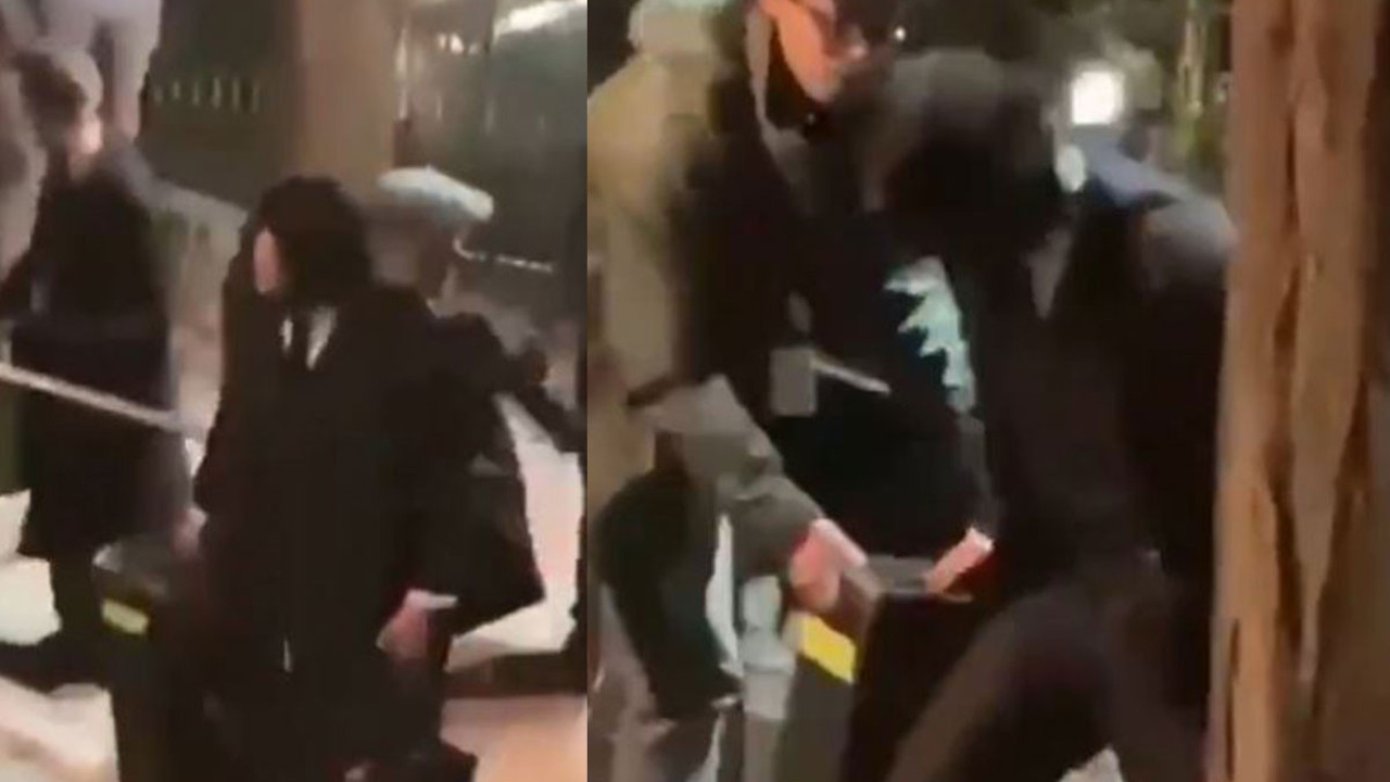 Ünlü Hollywood yıldızı set ekipmanlarını taşıdı