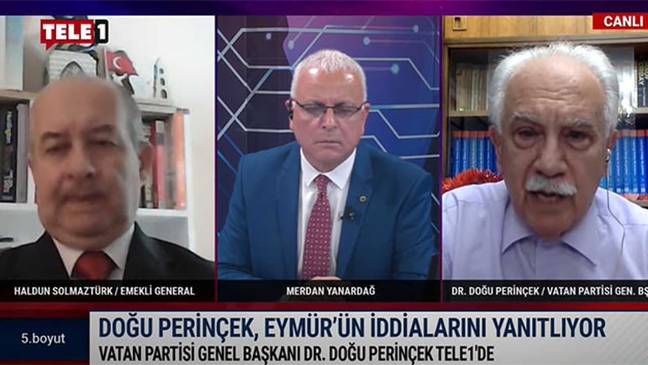 Doğu Perinçek eski MİT’çi Mehmet Eymür’ün iddialarına canlı yayında yanıt verdi! MİT ve TSK'da adamları var mı