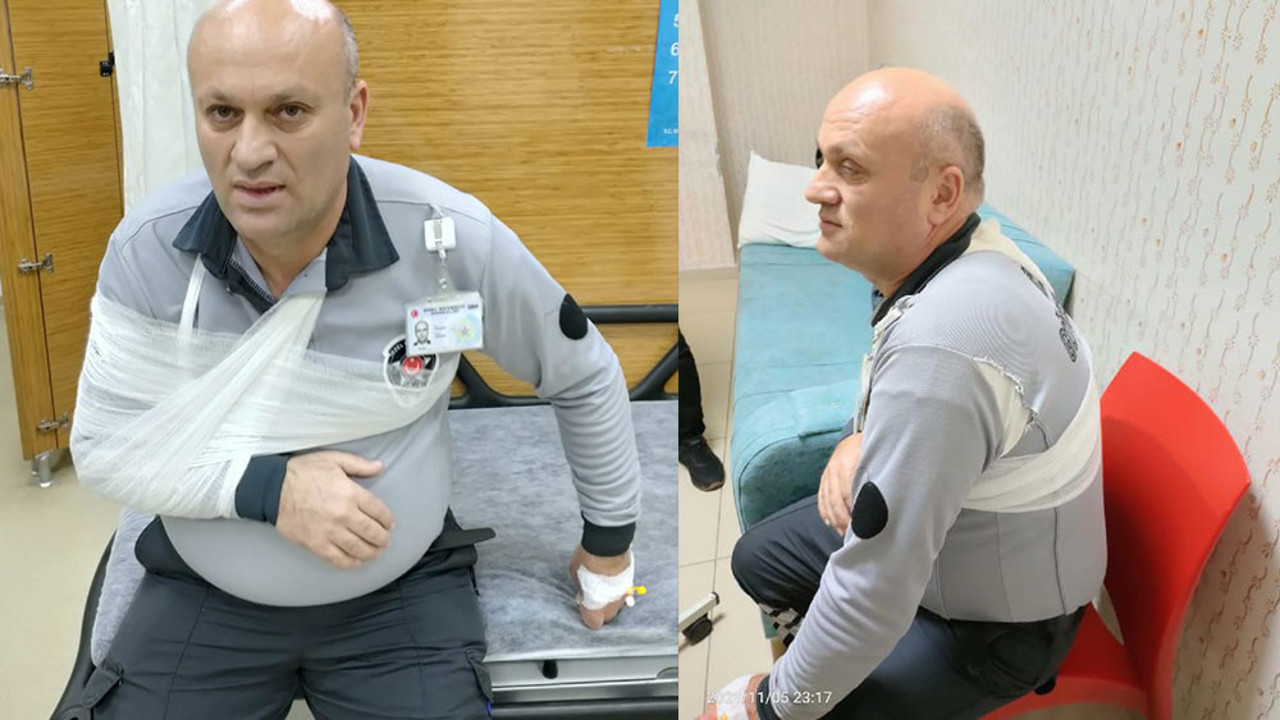 Kavgayı ayırmak istedi başına gelmeyen kalmadı