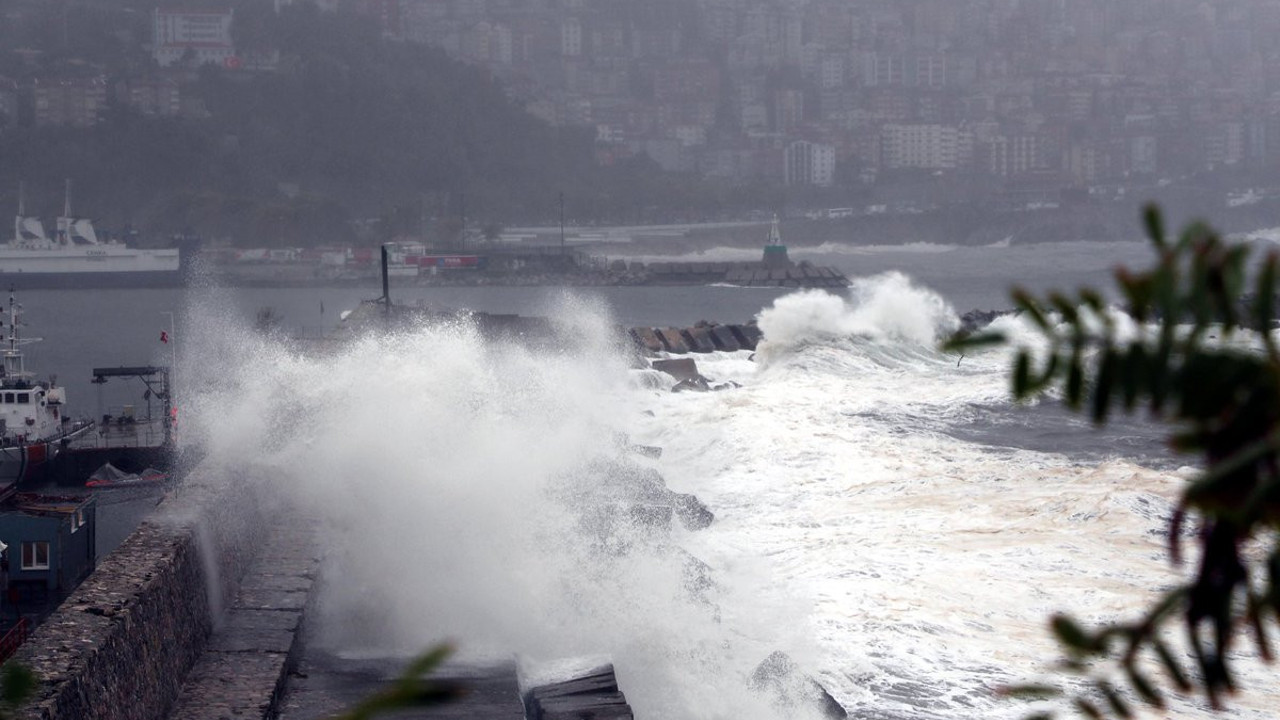 O bölge için fırtına uyarısı verildi