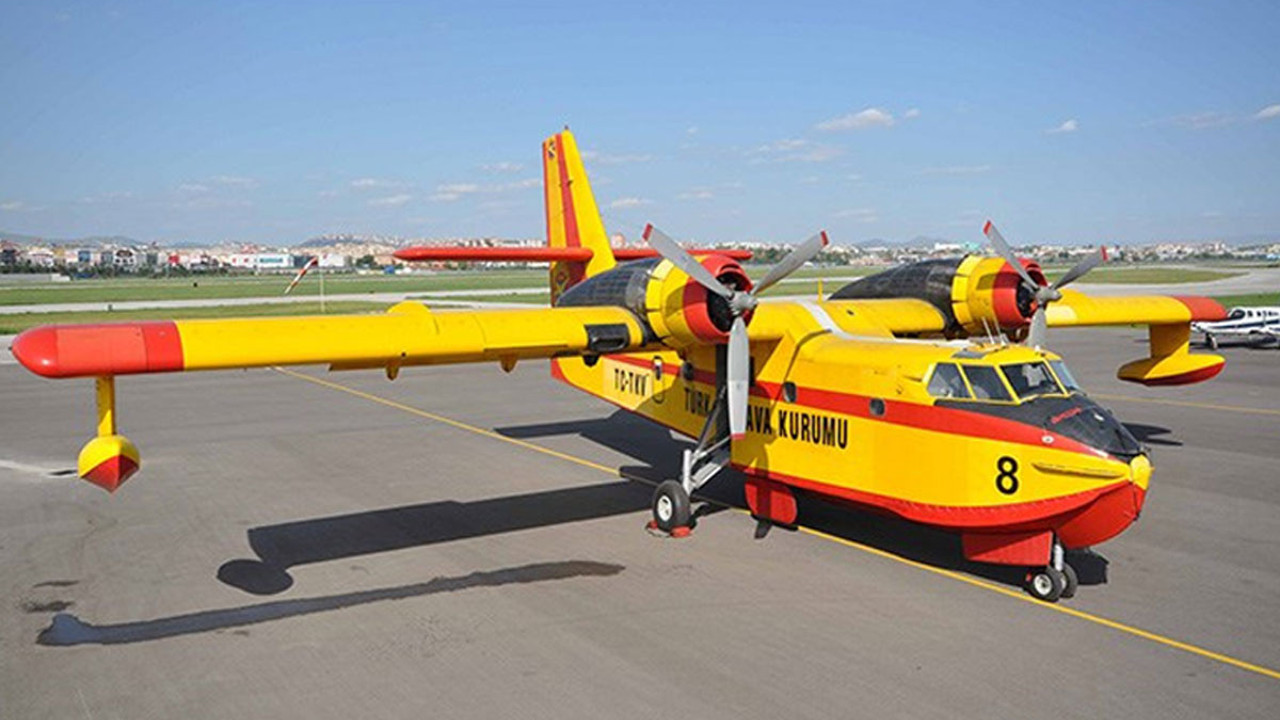 THK yangın uçakları TUSAŞ sayesinde uçacak. Ormanlarımız cayır cayır yanarken yerinden bile oynatılmamıştı.