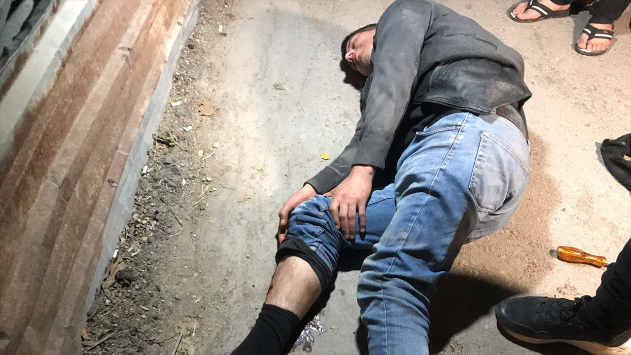 Ev sahibinden kaçan hırsız balkondan düştü