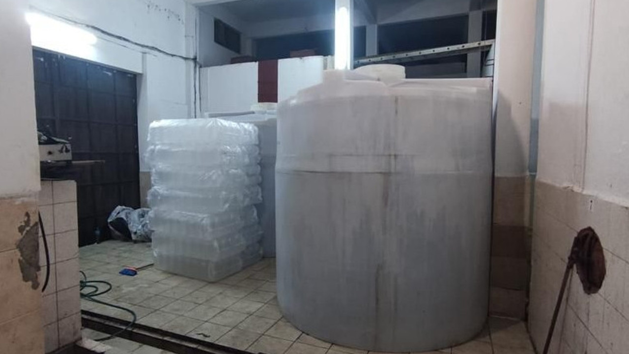 Tekirdağ'da 79 ton kaçak içki ele geçirildi