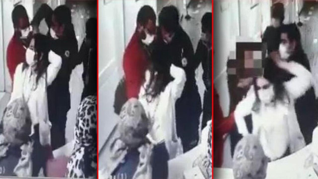 Acil serviste doktora saldırı kamerada