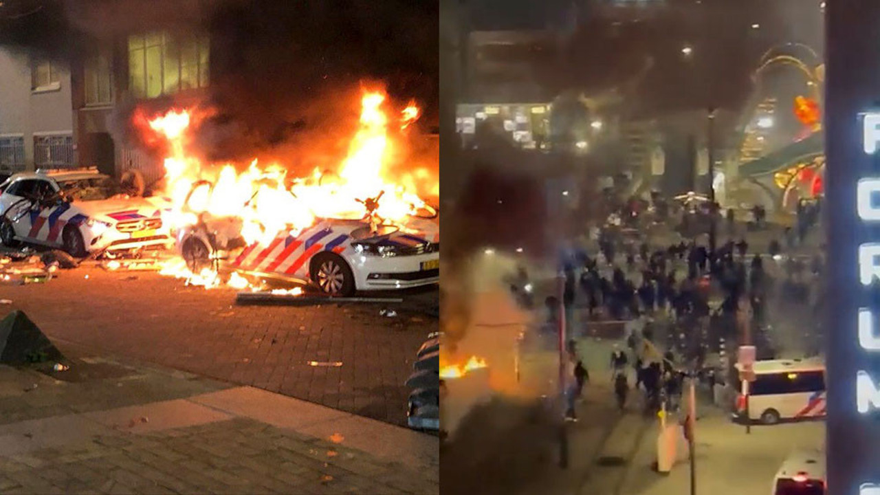 Avrupa'nın merkezinde iç savaşı andıran görüntüler. Acil durum ilan edildi