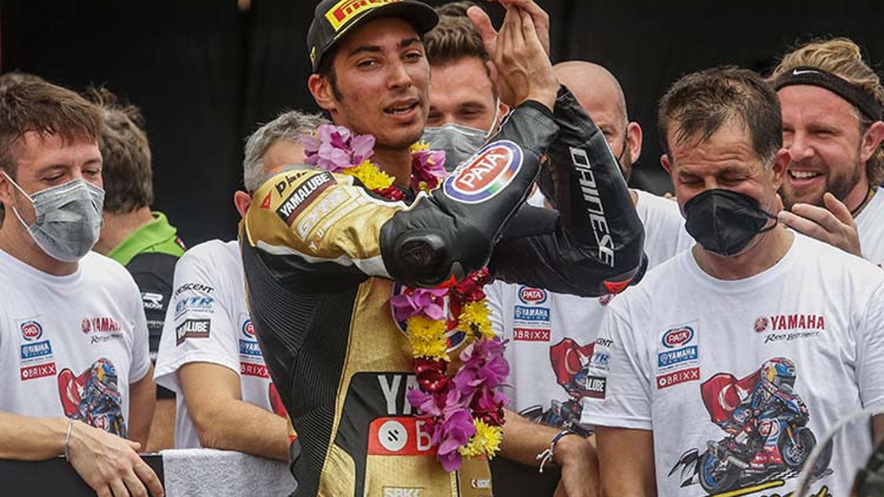 Toprak Razgatlıoğlu 2021 Dünya Superbike (WSBK) şampiyonu oldu. Gurur duyuyoruz seninle