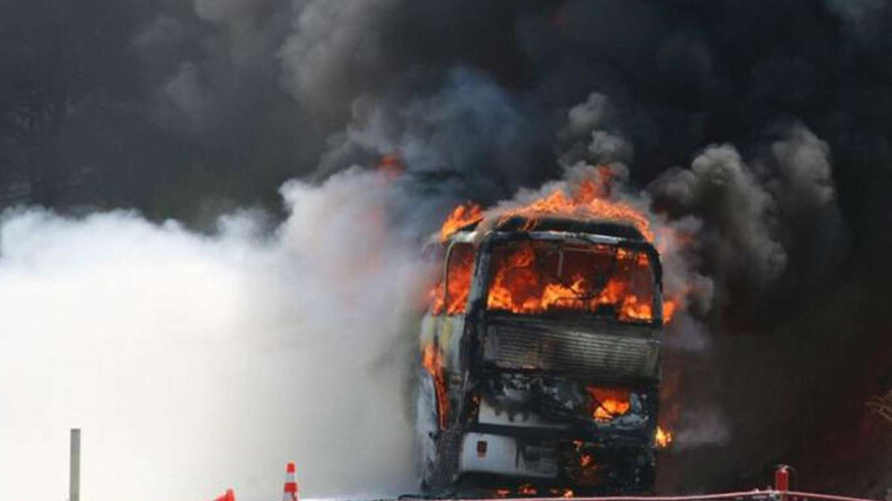 İstanbul'dan hareket eden otobüs Bulgaristan'da alev aldı: 12'si çocuk en az 46 kişi yanarak öldü