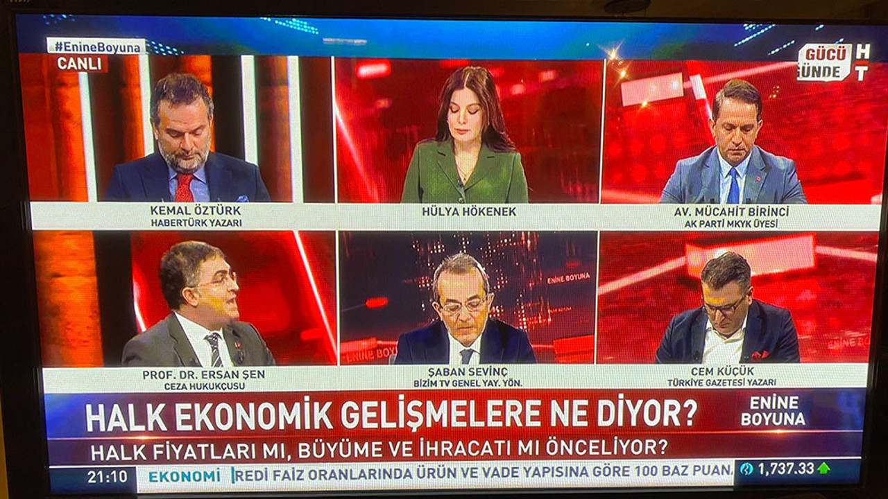 Ekranda 6 kişi var hepsinin yüzüne bakın ne görüyorsunuz. Canlı yayındaki maskeli balonun cevabı haberin içinde