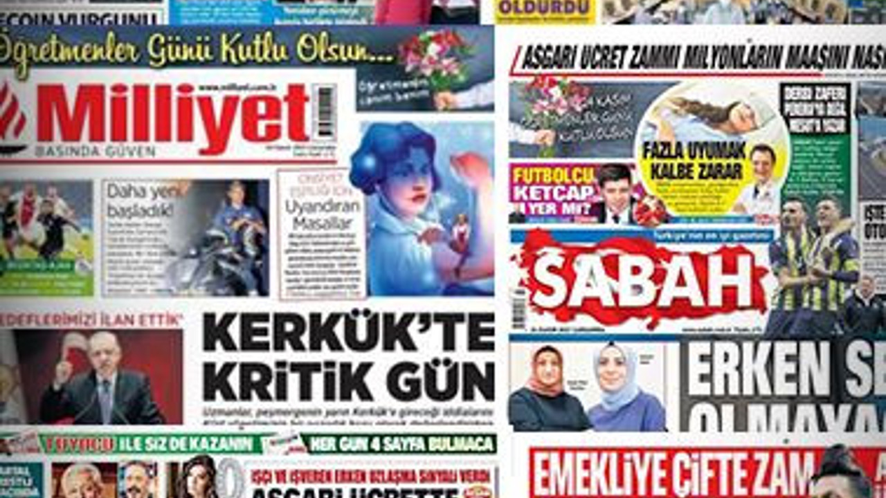 Yandaş fedain basın deve kuşu gibi başını kuma gömdü doları görmedi