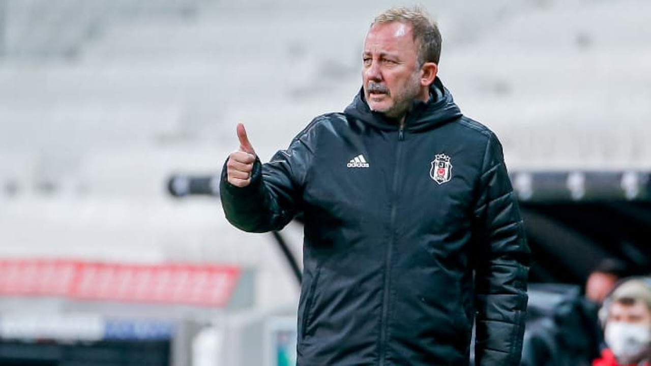 Beşiktaşlı taraftarlardan Sergen Yalçın’a destek