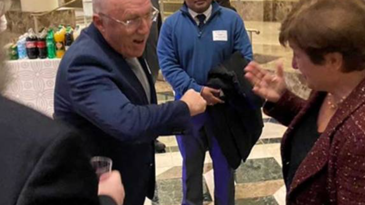 Gözden kaçan büyük haber! Washington Büyükelçisi Mercan IMF Başkanı ile buluştu