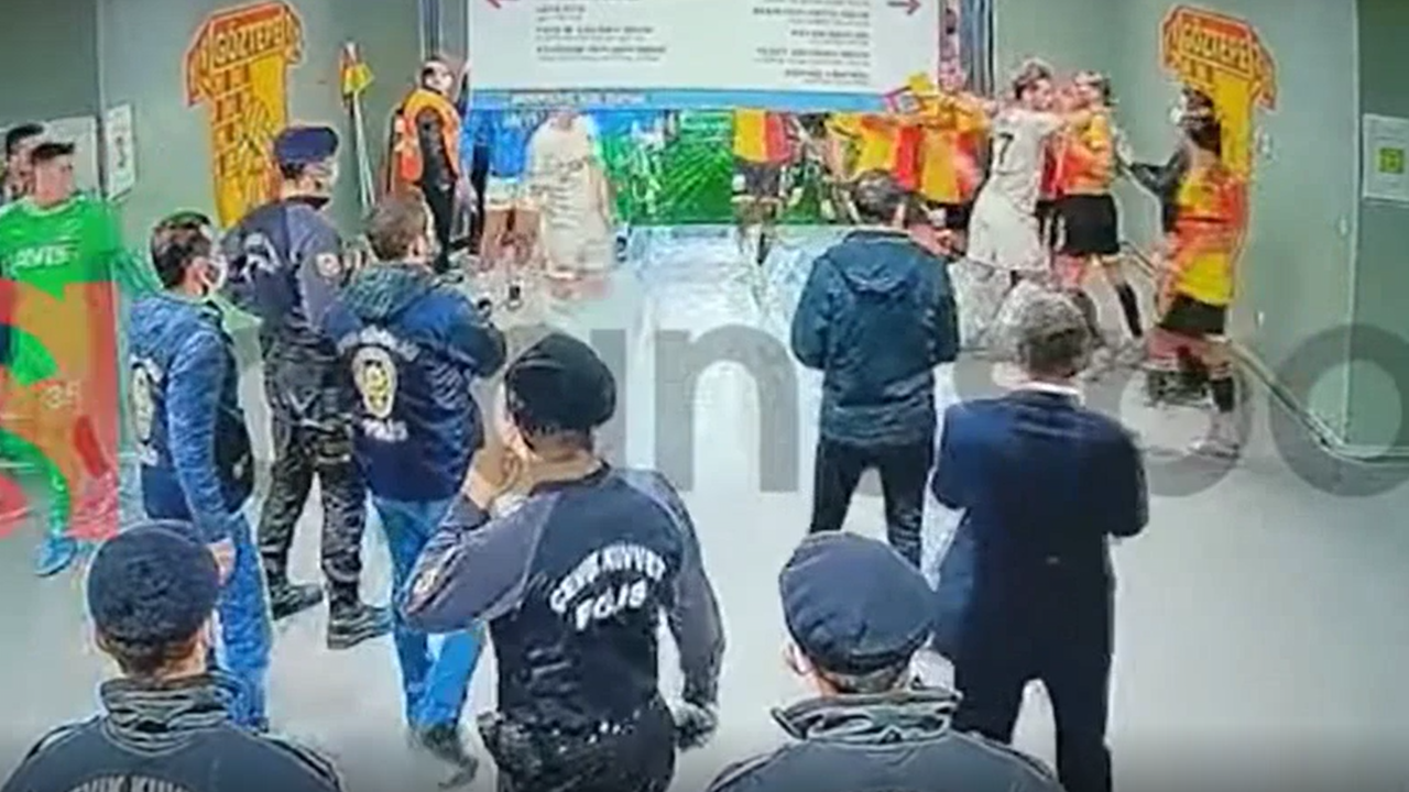 İrfan Can Kahveci'nin Atakan Çankaya'ya saldırdığı görüntüler ortaya çıktı