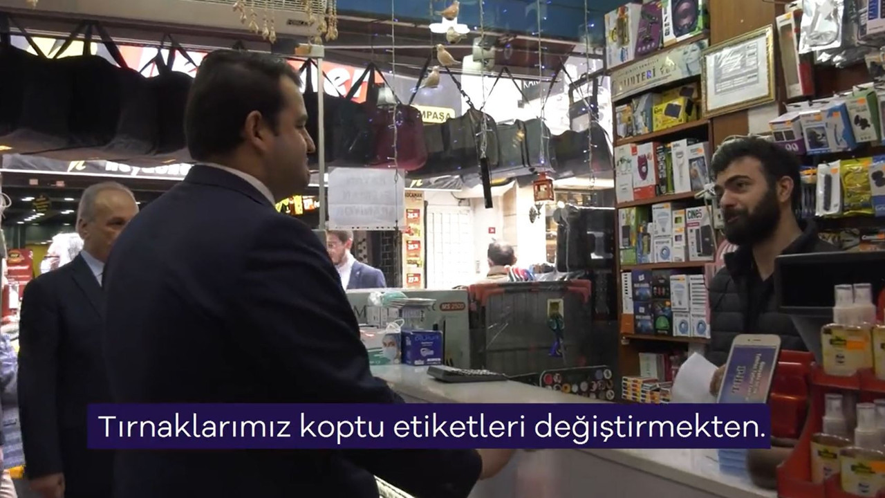 Saadet Partisi’nin ziyaret ettiği esnaf isyan etti