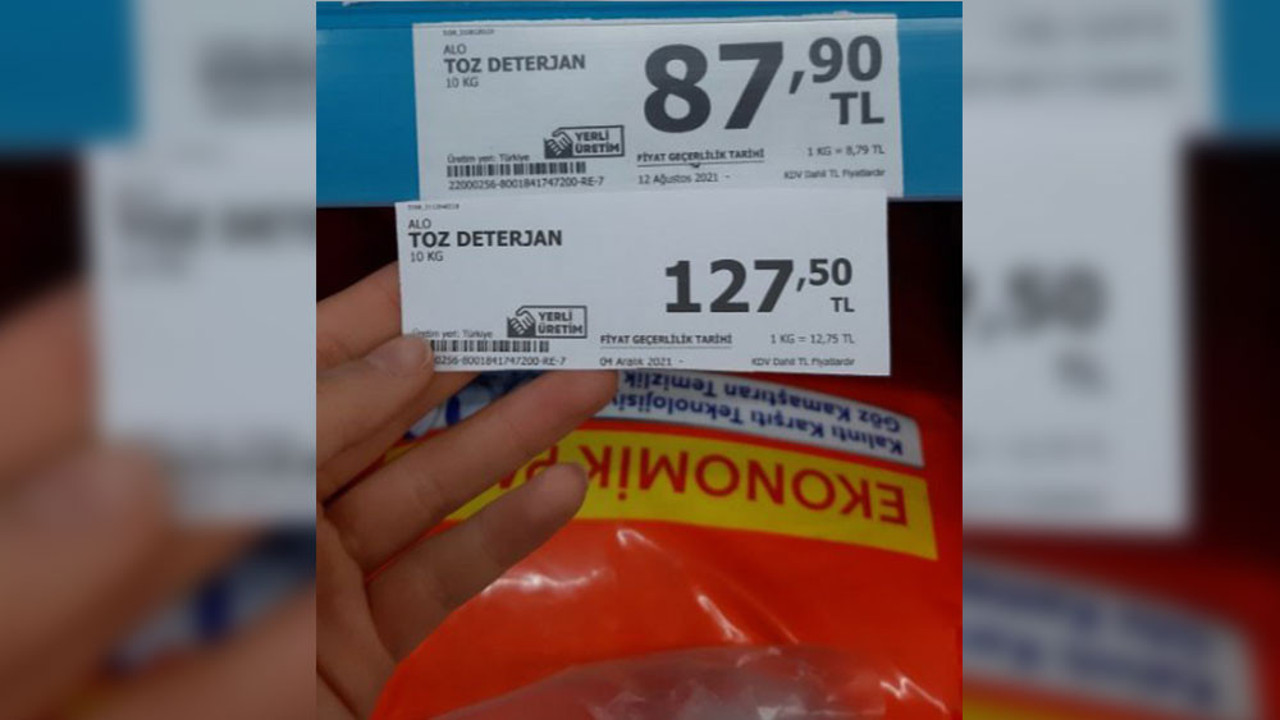 Nereye gidiyoruz... Market çalışanlarının fotoğrafladığı fiyat değişiklikleri gerçek enflasyonu gözler önüne serdi