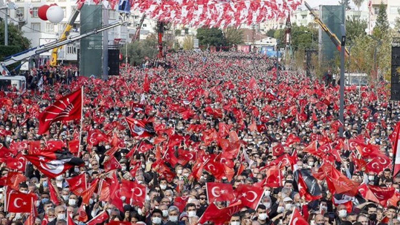 Valilikten CHP'nin Mersin Mitingi'ne ilişkin iddia: 21 bin 500 kişinin katıldı