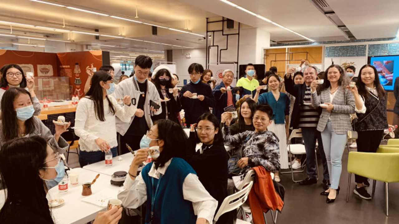 Çin'de Türk Kahvesi etkinliği