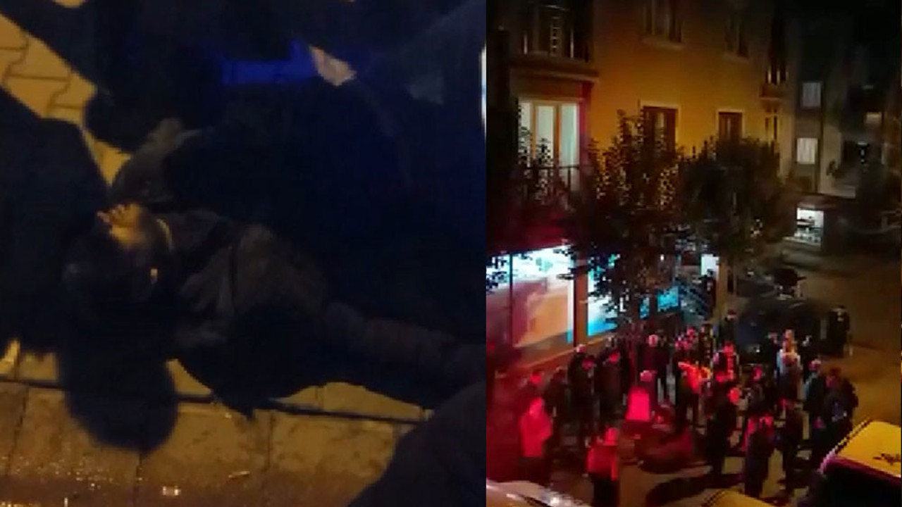 Yabancı uyruklu tacizciye meydana dayağı. Polis gelene kadar ayılamadı