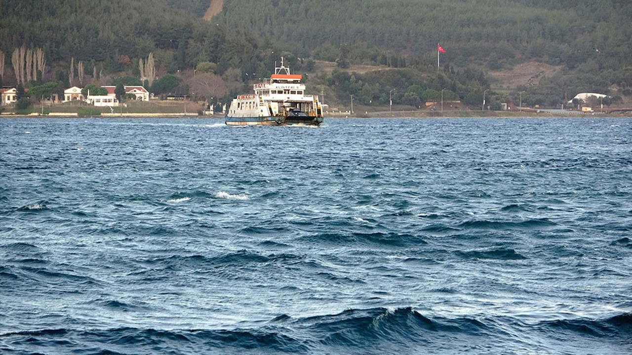 Feribot seferleri iptal edildi