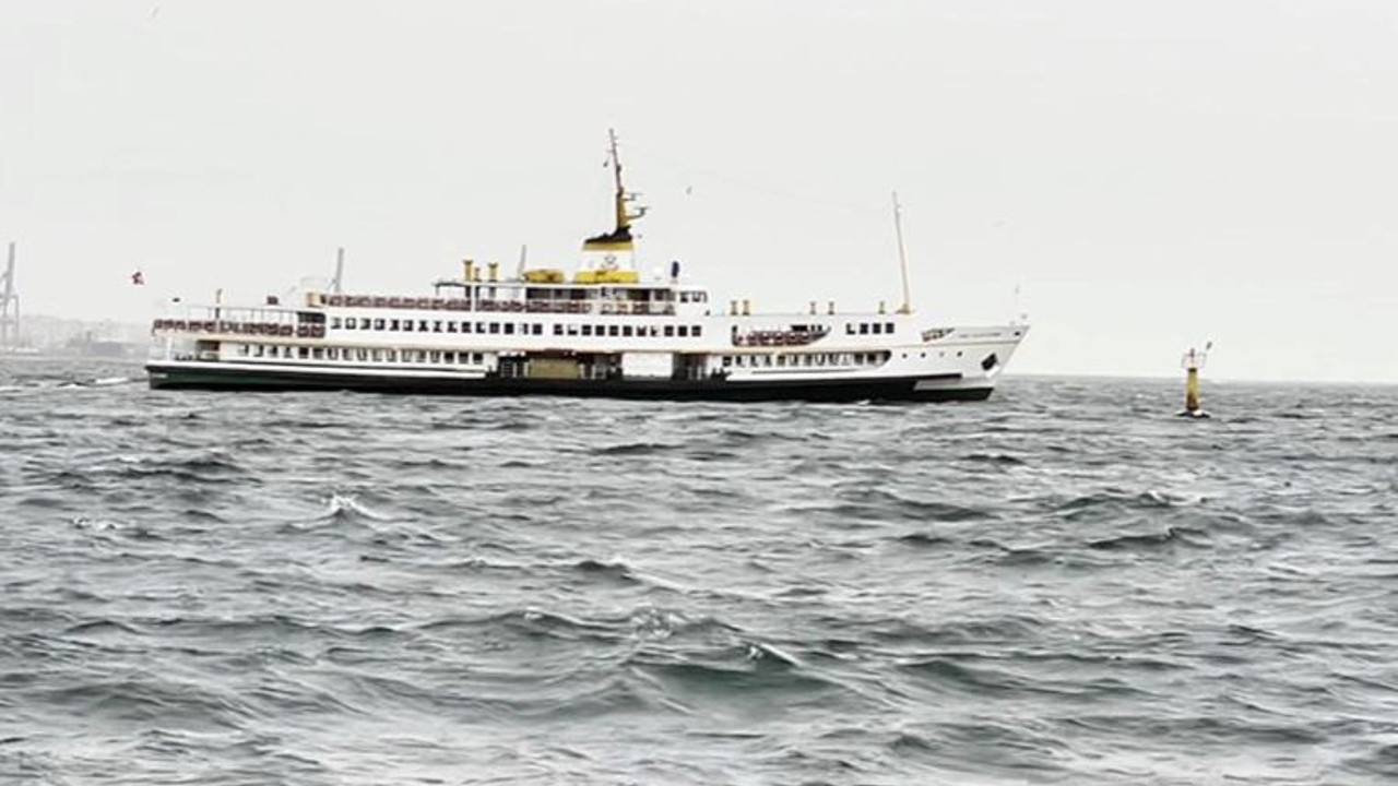 İstanbul’da bazı vapur seferleri iptal edildi (10 Aralık 2021)