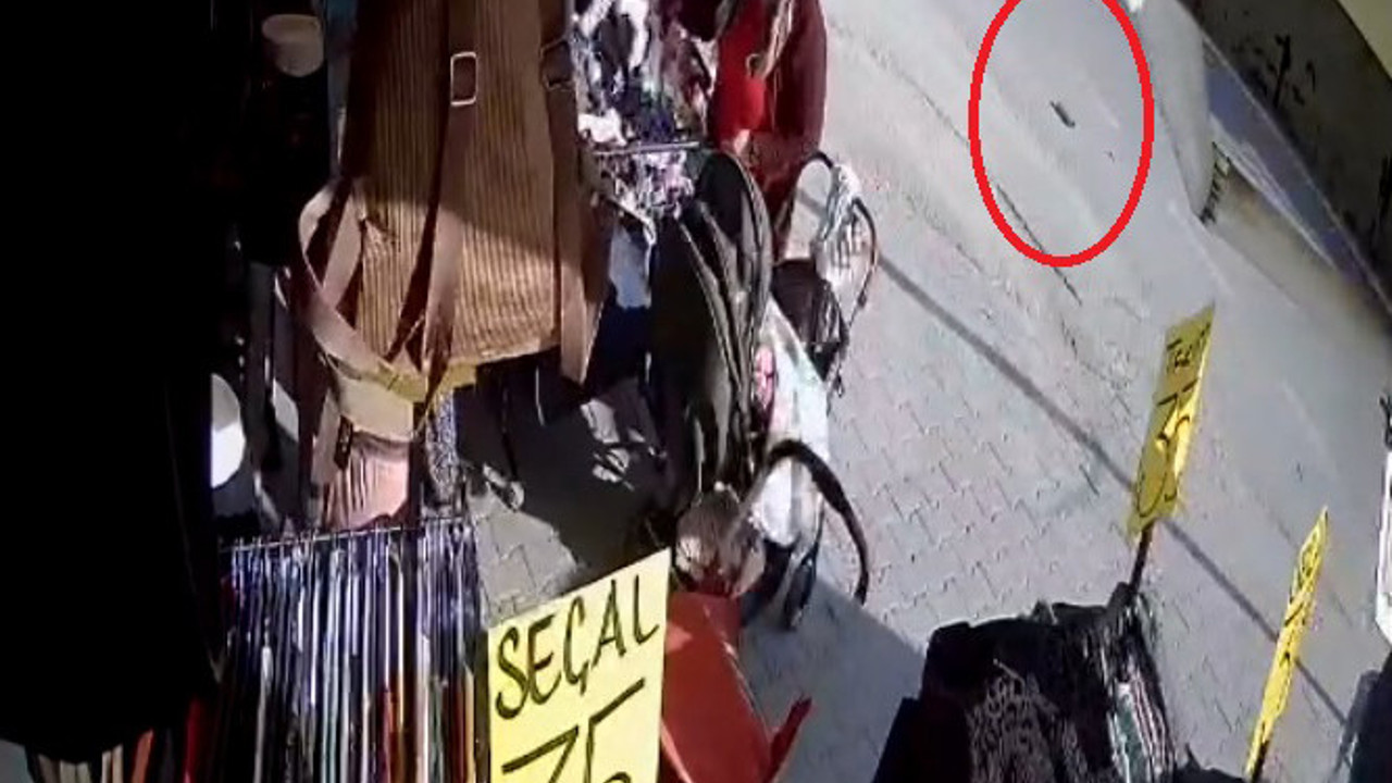 Yazıklar olsun... Küçücük çocuğa göz göre göre hırsızlık yaptırdı