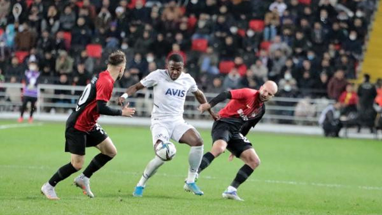 Gaziantep'te gol düellosu. Fenerbahçe direnemedi