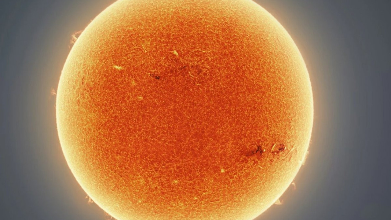 Güneşin en net fotoğrafı çekildi