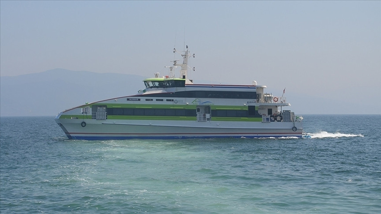 Bursa Deniz Otobüslerinin seferleri iptal edildi