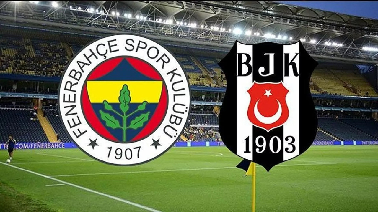 Fenerbahçe-Beşiktaş derbisinin ilk 11'leri belli oldu