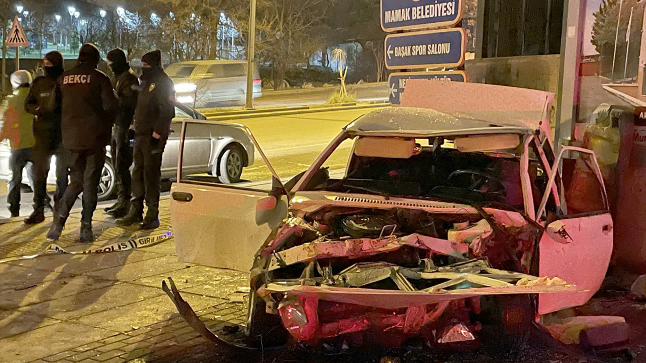 Ankara'da feci kaza: 1 ölü (21 Aralık 2021)