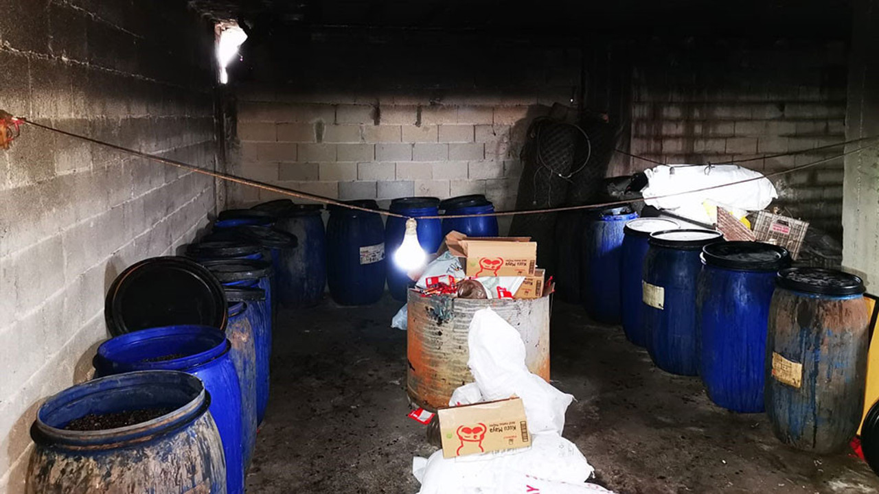 120 litre sahte alkol ele geçirildi