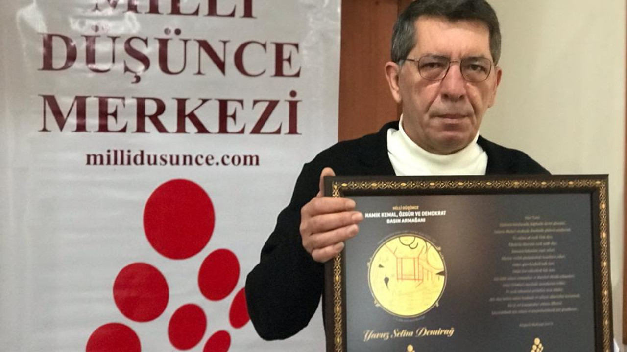 Namık Kemal adına armağan almak onur verici