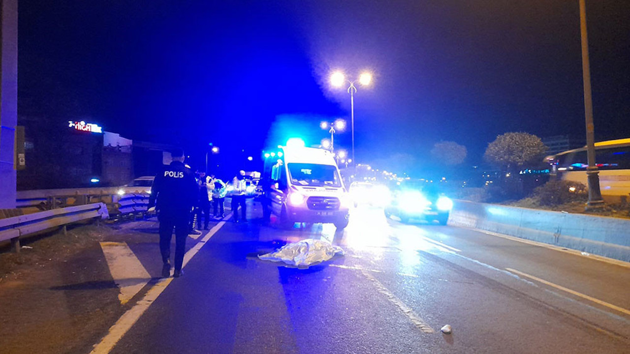 Yolun karşısına geçmek istedi, sonu feci bitti