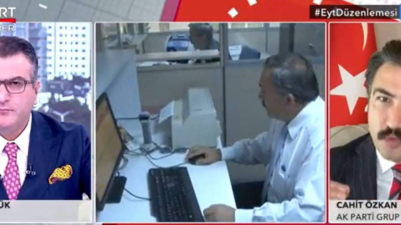 Kumpas zamanında orduevi önünde eylem yapmıştı. AKP'li Cahit Özkan canlı yayında emekli maaşına yapılacak zam oranını açıkladı