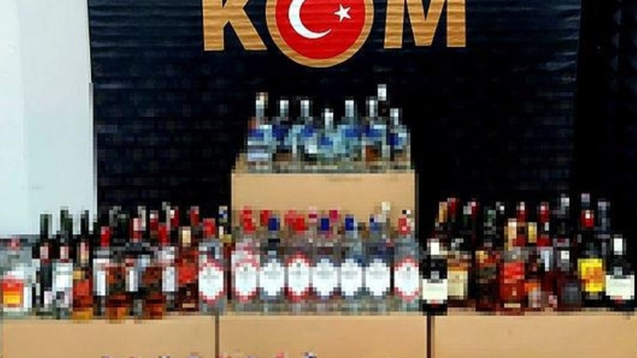 Muğla’da sahte içki operasyonu
