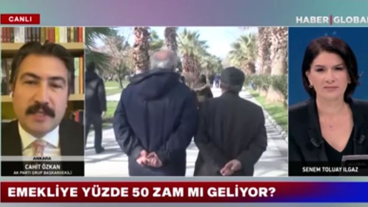 Milyonlarca emekli ve memurun gözü kulağı bu haberdeydi. AKP'li Cahit Özkan zam hakkında konuştu