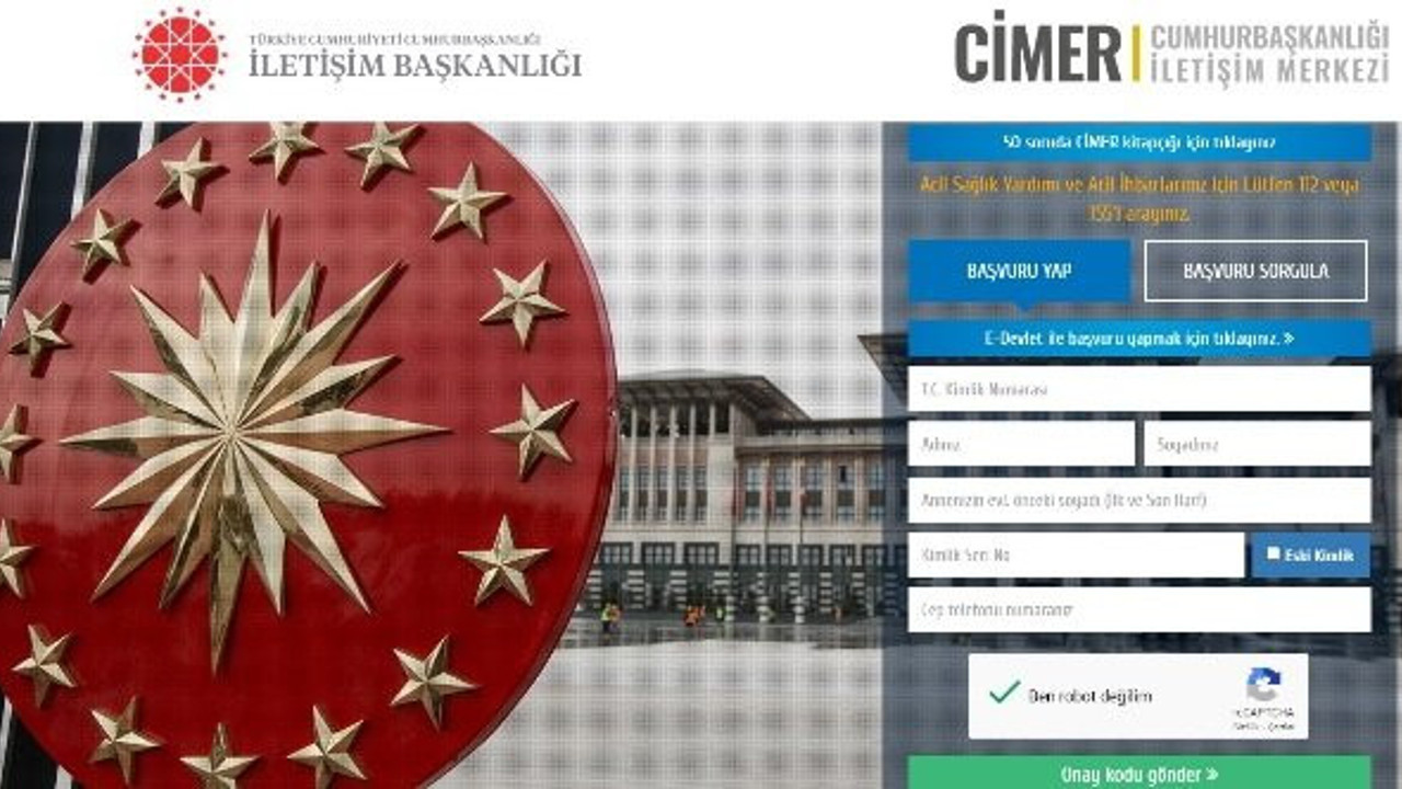 CİMER'e bir günde rekor başvuru!