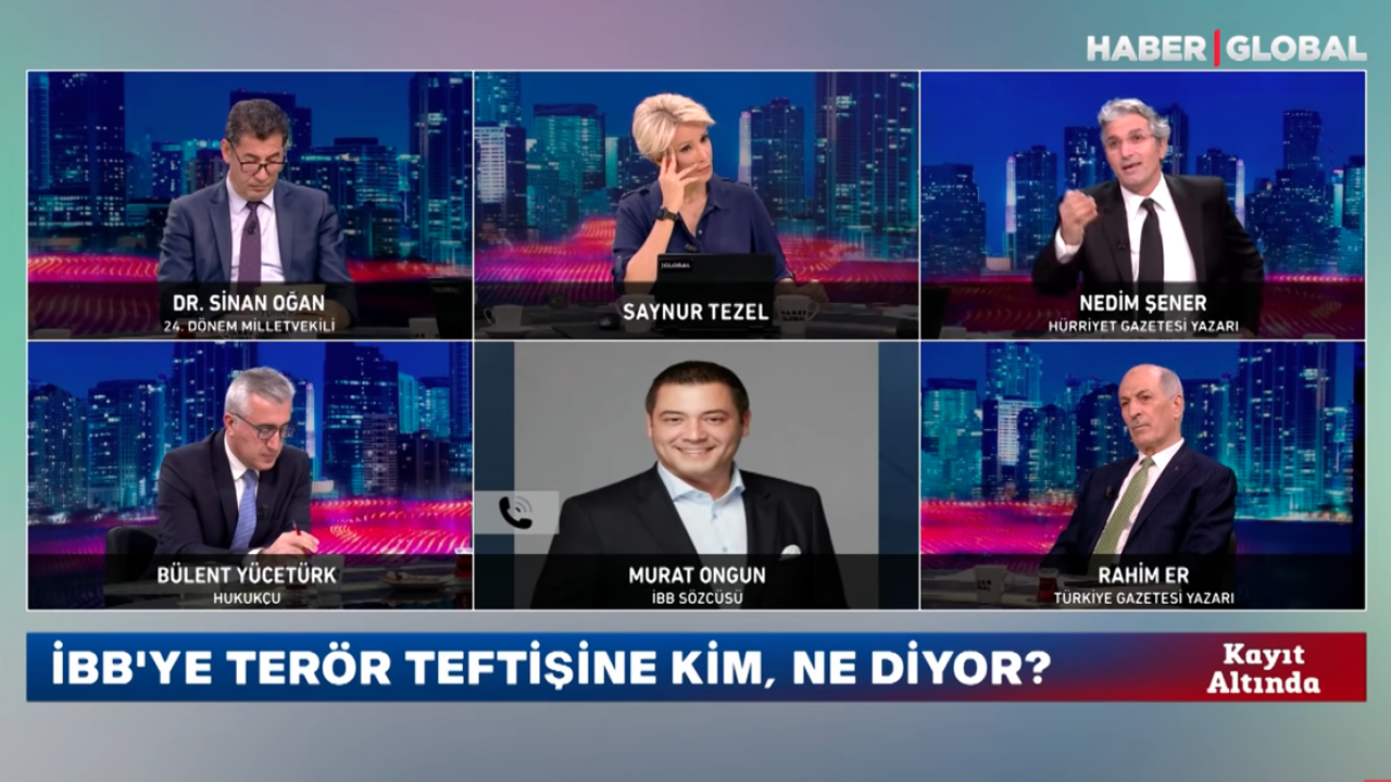 İBB Sözcüsü Murat Ongun'dan Nedim Şener'e: AKP mi terör örgütü ile ilişkili şimdi? Onu mu demek istiyorsun?