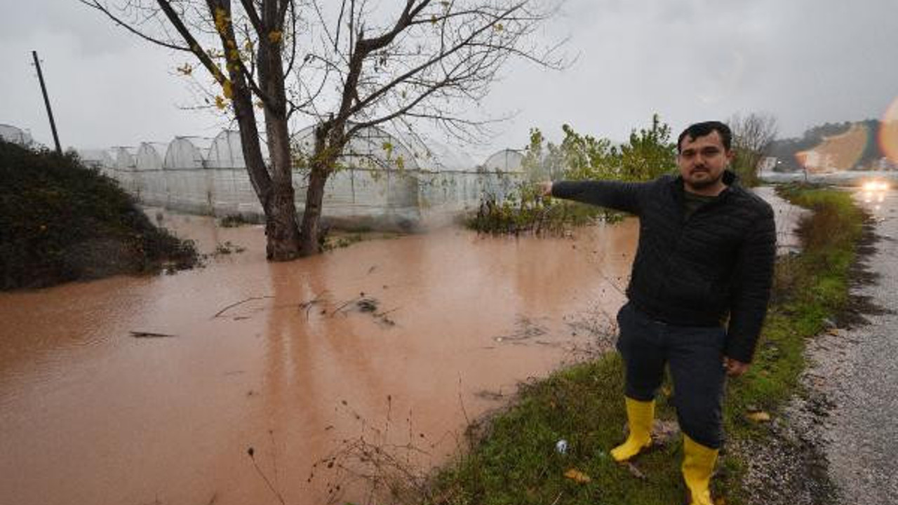 Antalya'da son 3 yılın yağış rekoru kırıldı