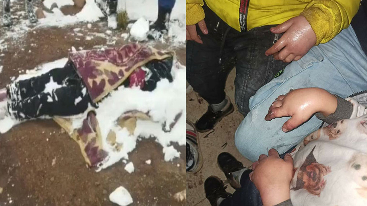 Çocuklarını soğuktan korumaya çalışan anne donarak öldü. Van sınırında yürekleri sızlatan olay