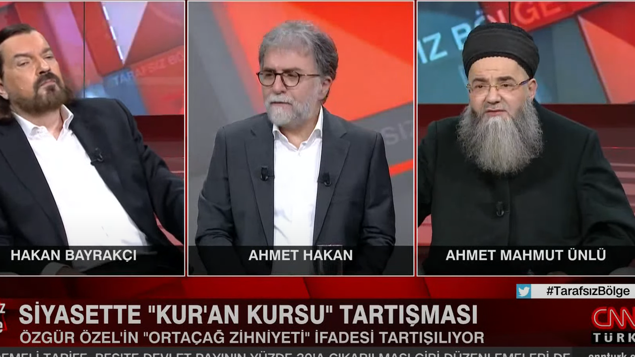 Cübbeli Ahmet Cumhurbaşkanı Erdoğan'a çok kızdı. Canlı yayında Nass tartışması