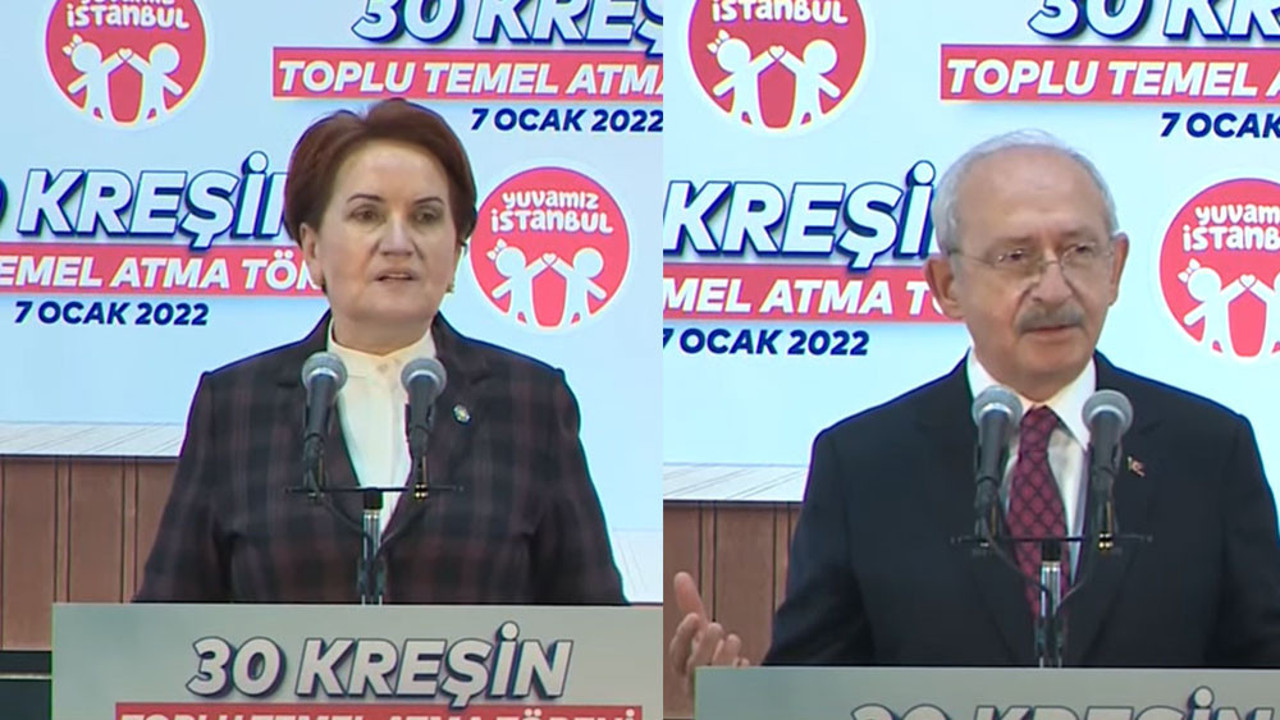 Akşener ve Kılıçdaroğlu'ndan ortak mesaj: 13. Cumhurbaşkanı adayı Millet İttifakı'nın adayı olacak