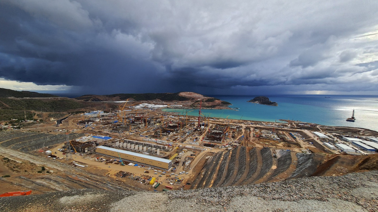 Bakanlık harekete geçti. Akkuyu Nükleer Santrali'nde işçiler eylem yapmıştı