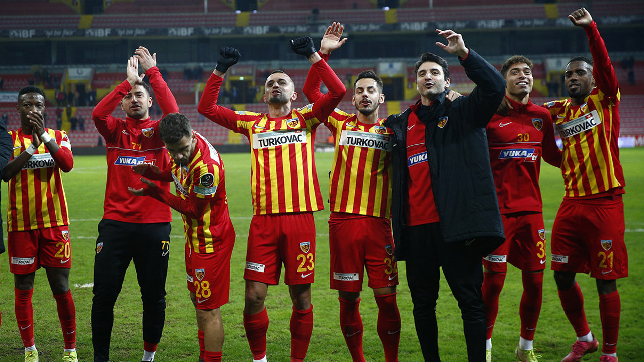 Kayserispor ikinci yarıya üç puanla başladı