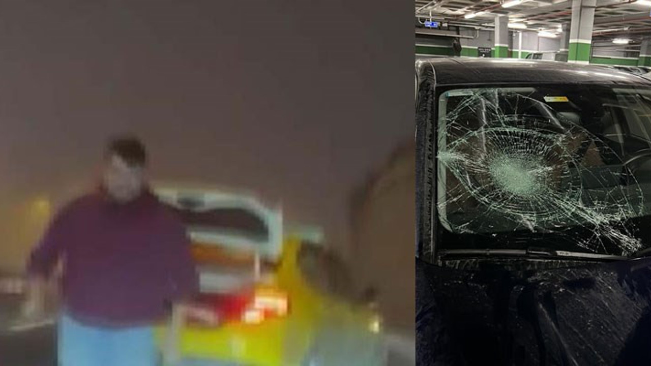 Trafikte tartıştığı kişiye beyzbol sopasıyla saldıran taksici tutuklandı