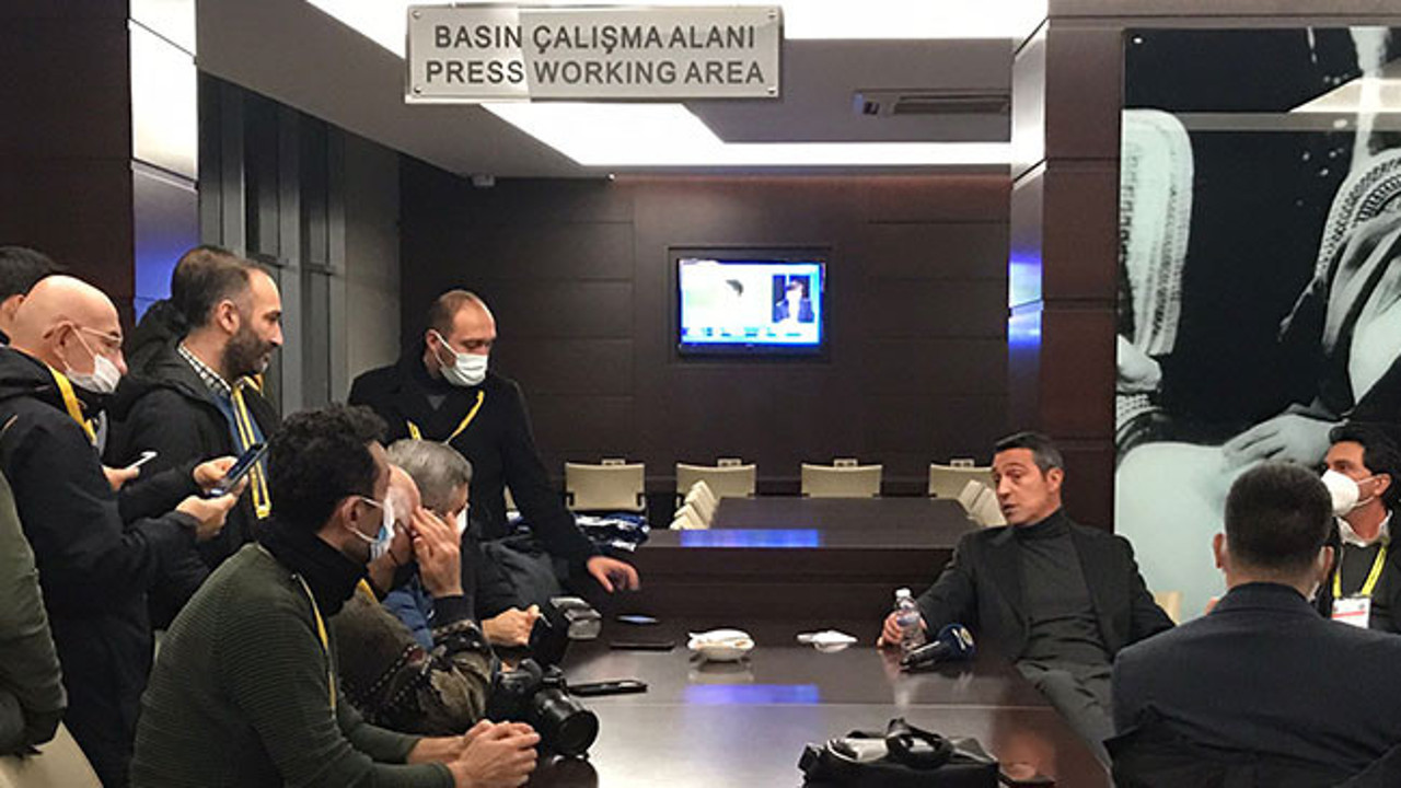 Helal olsun sana Ali Koç! Adana Demirspor maçı öncesi basın mensuplarının Gazeteciler Günü'nü tebrik etti