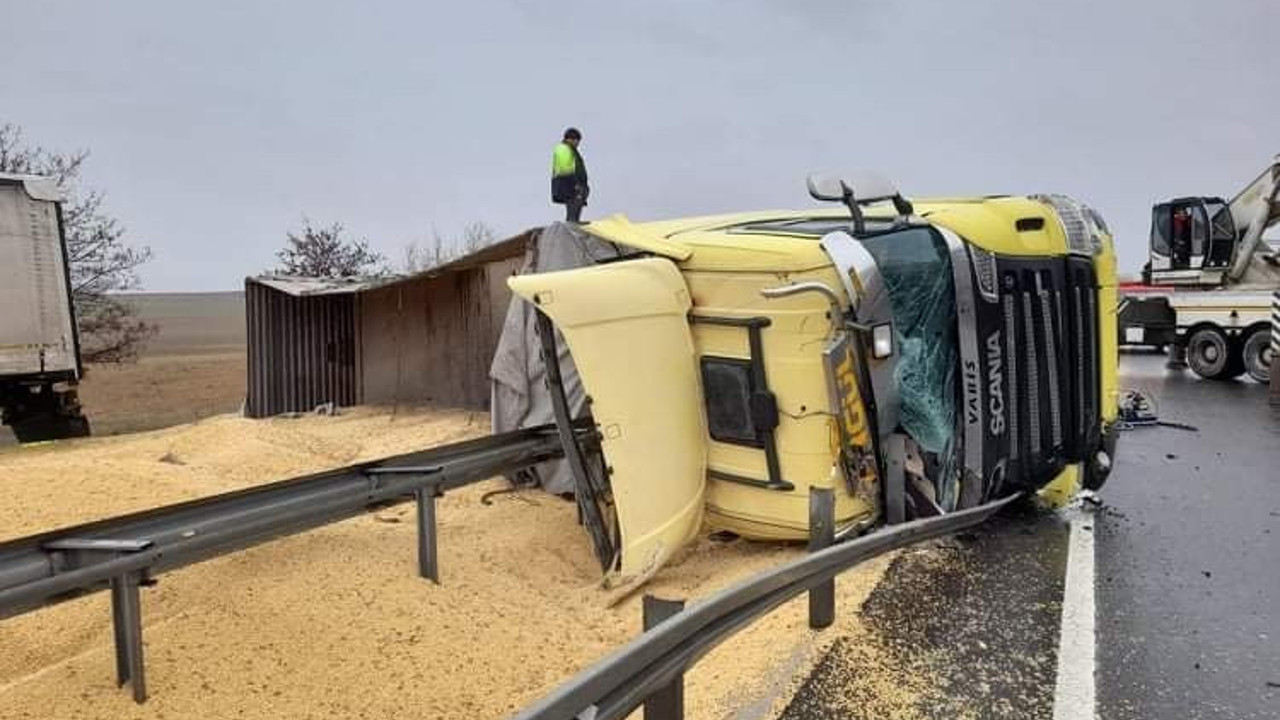Cadde mercimek tarlasına döndü